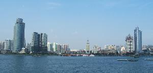 Xiamen - panorama miasta