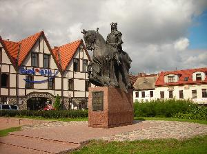 Bydgoszcz - pomnik Kazimierza Wielkiego