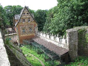 Zagórze Śląskie - Zamek Grodno, zamek dolny