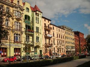 Bydgoszcz - kamienice na pl. Wolności