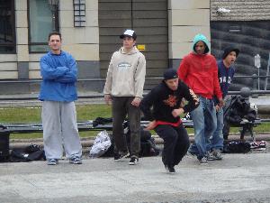 Hip-hop: b-boying