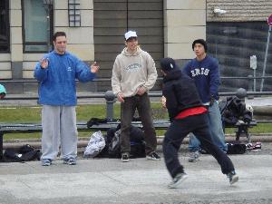 Hip-hop: b-boying