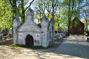 Aleksandrów Kujawski - cmentarz parafialny - kaplica grobowa rodziny Hermanowskich