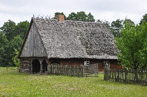 Skansen w Kłóbce - zagroda dobrzyńska