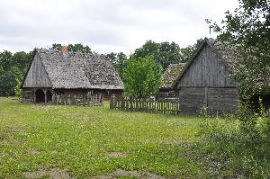 Skansen w Kłóbce - zagroda dobrzyńska