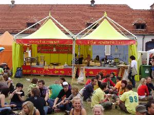 Ostróda Reggae Festiwal 2009 - wegetariańska gastronomia