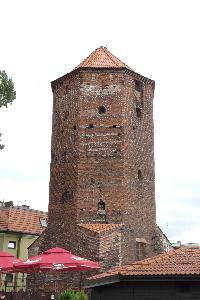 Brodnica - wieża Bramy Mazurskiej