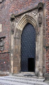 Wrocław - portal kościoła św. Marii Magdaleny