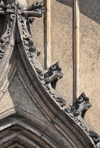 Wrocław - d. kościół św. Bernarda ze Sieny, ob. Muzeum Architektury - portal