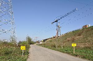 Toruń - budowa mostu autostradowego