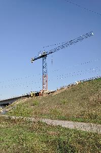 Toruń - budowa mostu autostradowego