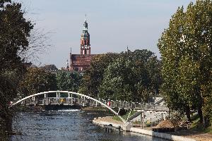 Bydgoszcz - kładka nad Brdą