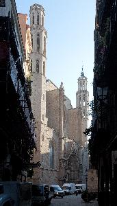 Barcelona - kościół Santa Maria del Mar