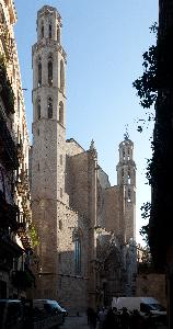 Barcelona - kościół Santa Maria del Mar