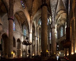 Barcelona - kościół Santa Maria del Mar