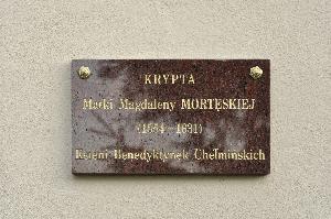 Chełmno - krypta ksieni Magdaleny Mortęskiej