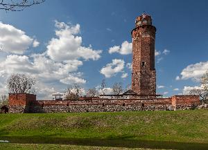 Brodnica - ruiny zamku krzyżackiego