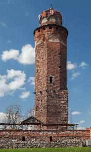 Brodnica - ruiny zamku krzyżackiego