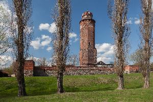 Brodnica - ruiny zamku krzyżackiego