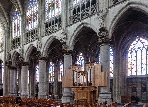 Bruksela - kościół Notre Dame du Sablon