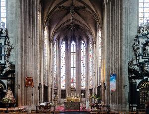 Bruksela - kościół Notre Dame du Sablon