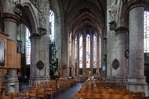 Bruksela - kościół Notre Dame du Sablon