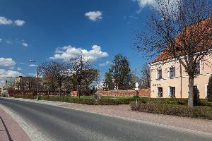 Brodnica - przedzamcze zamku krzyżackiego