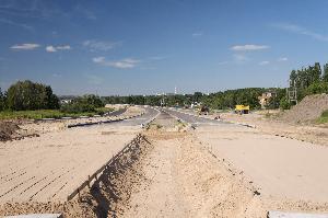 Toruń - budowa mostu drogowego wraz z drogami dojazdowymi