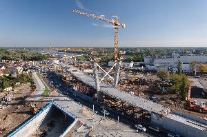 Toruń - budowa mostu drogowego wraz z drogami dojazdowymi