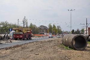 Toruń - budowa mostu drogowego wraz z drogami dojazdowymi