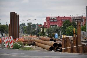 Toruń - budowa mostu drogowego wraz z drogami dojazdowymi