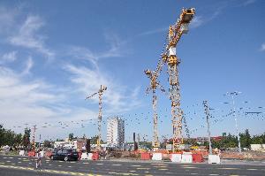 Toruń - budowa mostu drogowego wraz z drogami dojazdowymi