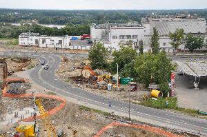 Toruń - budowa mostu drogowego wraz z drogami dojazdowymi