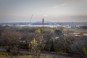 Toruń - budowa mostu drogowego wraz z drogami dojazdowymi