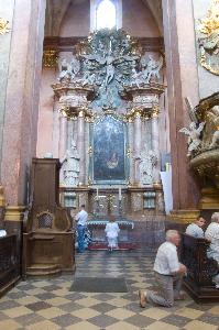 Częstochowa - bazylika jasnogórska - ołtarz św. Augustyna