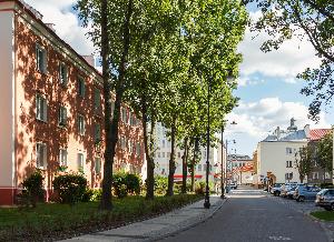 Białystok - zabudowa centrum miasta