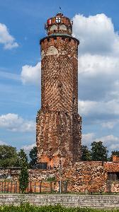 Brodnica - ruiny zamku krzyżackiego