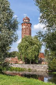 Brodnica - ruiny zamku krzyżackiego