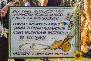 Łabiszyn - dożynki wojewódzkie 2014