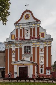 Brzeziny - kościół i klasztor Reformatów