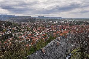 Wernigerode - zabudowa miasta