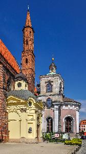 Wrocław - kościół pw. św. Wincentego i św. Jakuba - Mauzoleum Hochberga