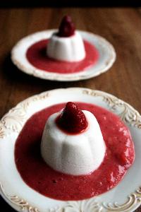 Wegańska Panna Cotta