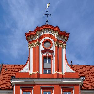 Wrocław - Ossolineum, klasztor Szpitalników z Czerwoną Gwiazdą