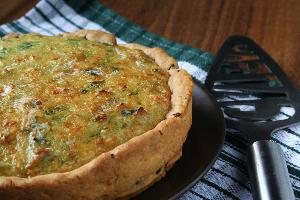 Quiche z porami