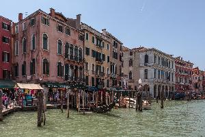 Wenecja - zabudowa Canal Grande