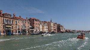 Wenecja - zabudowa Canal Grande