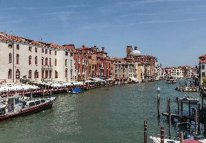 Wenecja - zabudowa Canal Grande