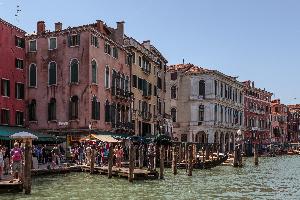 Wenecja - zabudowa Canal Grande