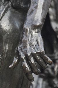 August Rodin - grupa rzeźbiarska Mieszczanie z Calais